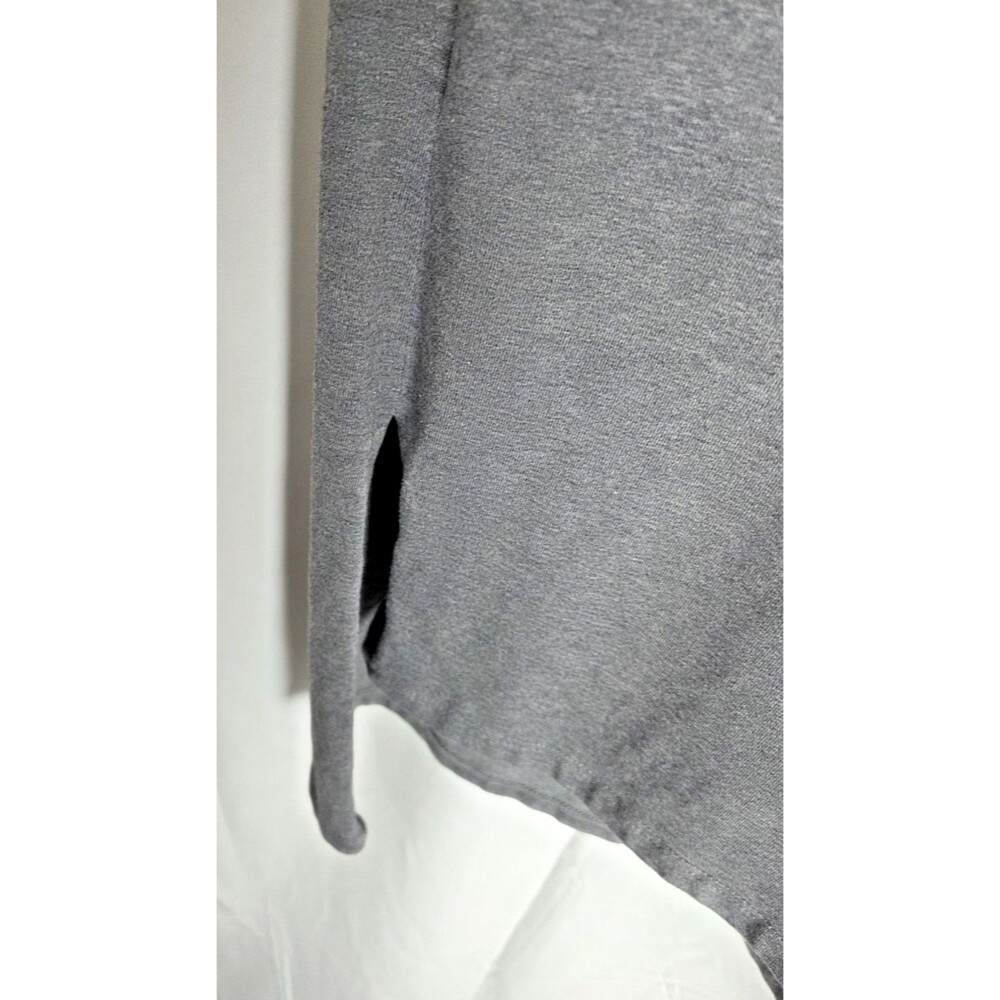 Eileen Fisher Organic Cotton Spandex T-Shirt Dress Gray XS Short Sleeve - Picture 5 of 8